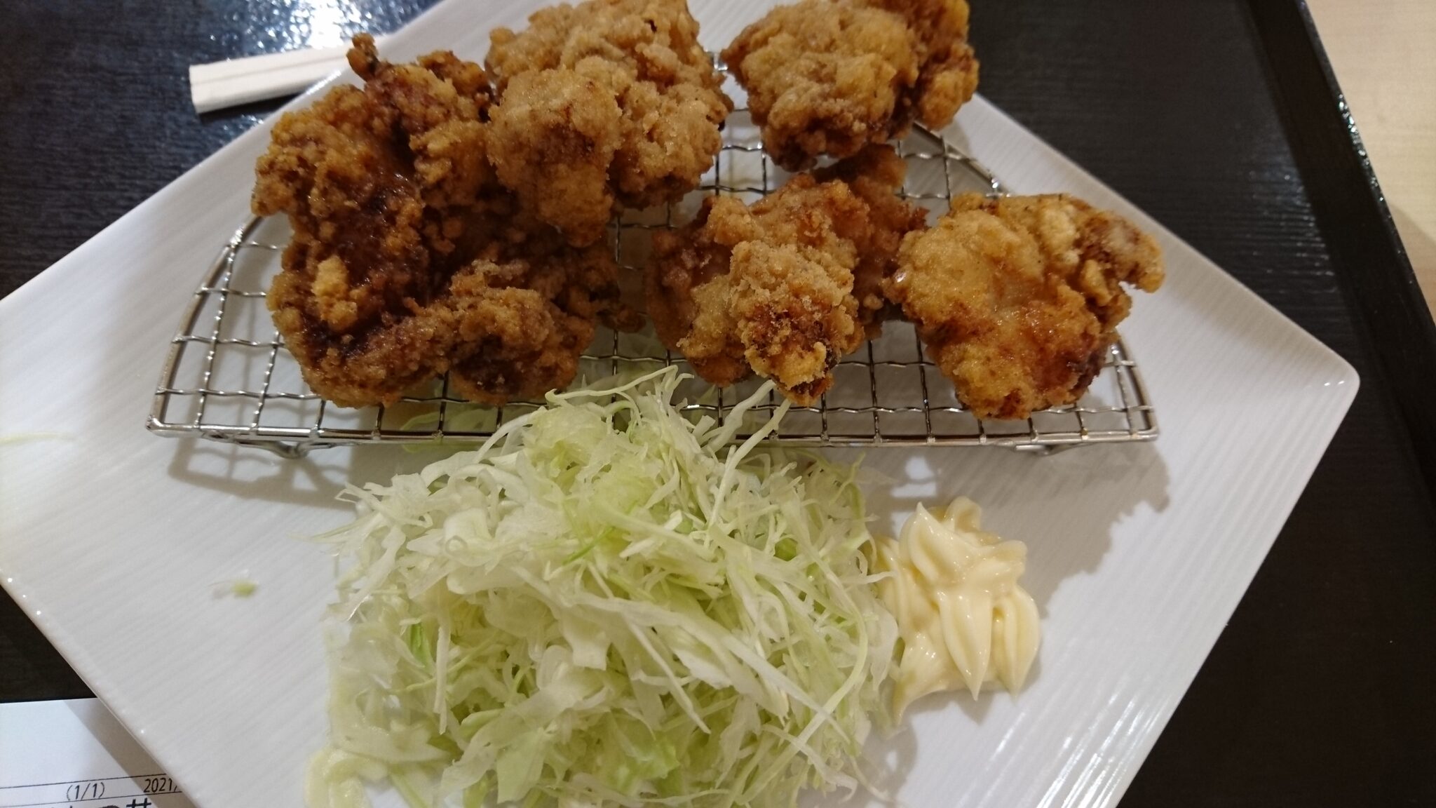 とり専門店鳥さくの人気メニュー からあげ