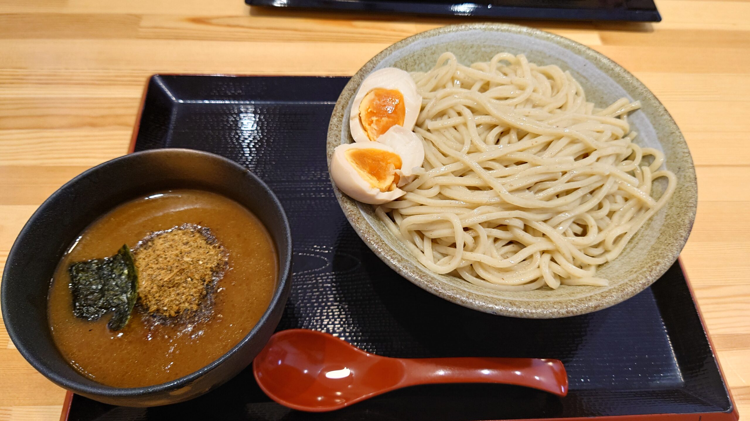 是空 高岡店のつけ麺大盛り