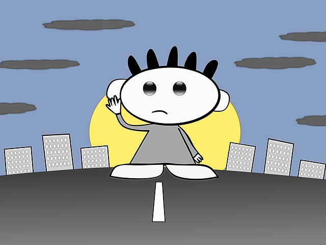 職場で孤立しているビジネスパーソン